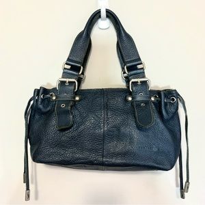 FREDRIC Blue Leather Handbag